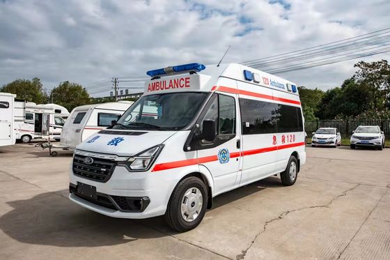 Ford Transit Ambulanza di emergenza medica Bianco 4×2 Diesel Oil