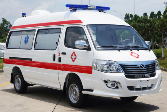 Ambulanza di emergenza di Jinlong Benzina 7 posti 4×2
