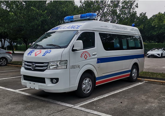 comprare Servizi medici di emergenza di Futian Ambulanza 7 posti a sedere 4×2 fabbricazione online