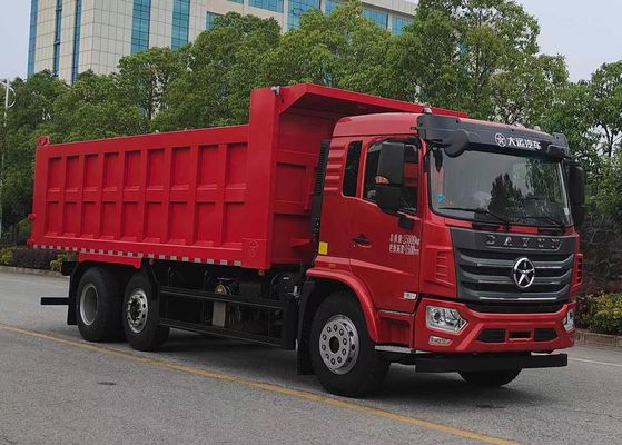 Dayun auto-scarica camion di trasporto merci a tre assi a trazione posteriore diesel 3 posti 8×2 cambio manuale 30 tonnellate