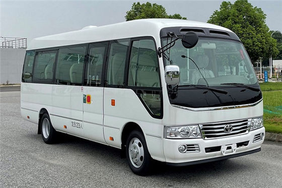 Toyota Coaster autobus turistico da 11 posti, autobus da lavoro, autobus di accoglienza, benzina, trazione posteriore, cambio manuale 4×2