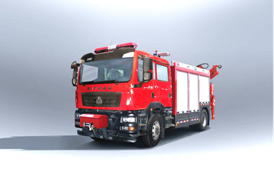 Un buon prezzo. SINOTRUK camion di emergenza di salvataggio del fuoco diesel a trazione posteriore 6 posti 4×2 cambio manuale in linea